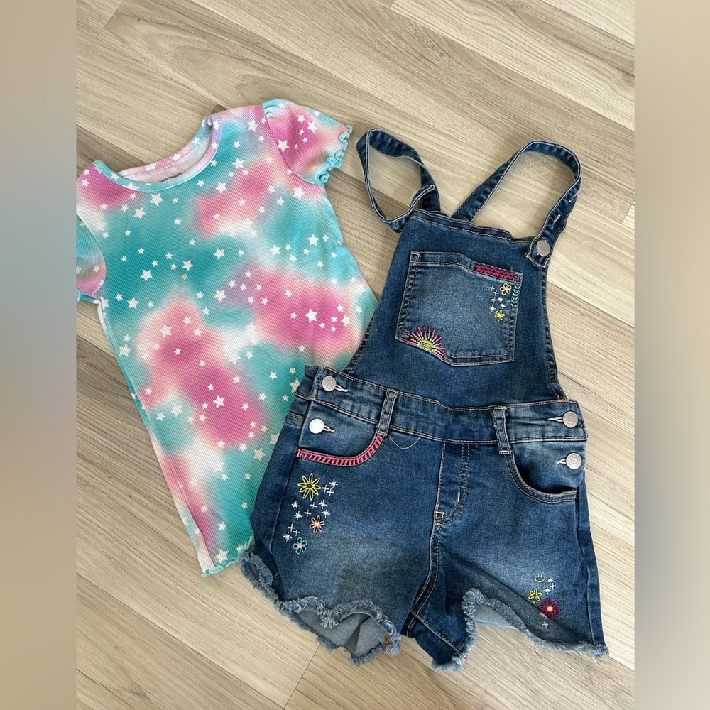 Girls Overall set